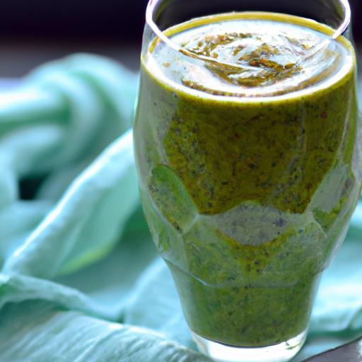 Energize Your Day with a Refreshing Low-Carb Green Smoothie