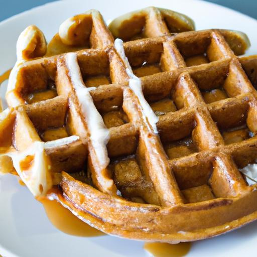 Power Up Breakfast: Whey & Almond Flour Protein Waffles