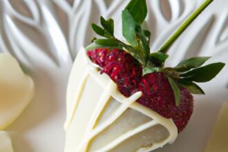Decadent Delight: The Allure of White Chocolate Strawberries