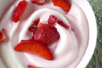 Delight in Guilt-Free Sugar-Free Strawberry Frozen Yogurt