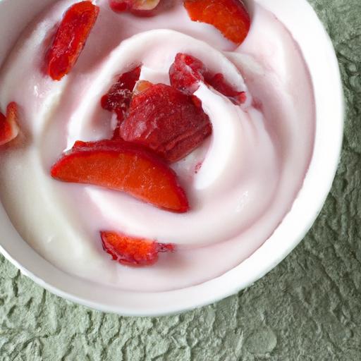 Delight in Guilt-Free Sugar-Free Strawberry Frozen Yogurt