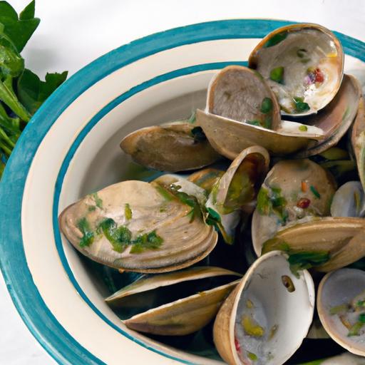 Savor Steamed Clams: Garlic & Parsley Delight Unveiled