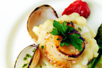 Seaside Elegance: Crafting the Perfect Scallops and Risotto