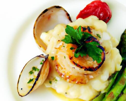Seaside Elegance: Crafting the Perfect Scallops and Risotto