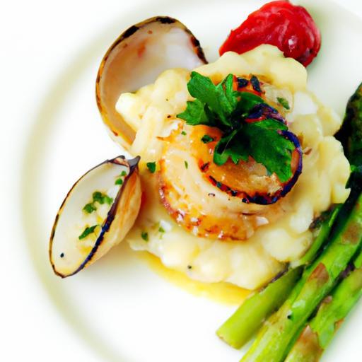 Seaside Elegance: Crafting the Perfect Scallops and Risotto