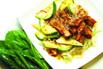 Savor Korean BBQ Paired Perfectly with Refreshing Cucumber Salad