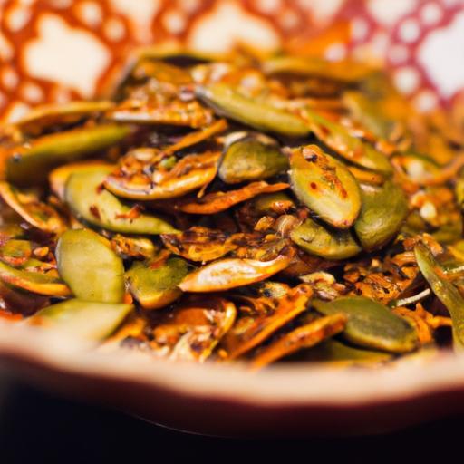 Crunchy Roasted Pumpkin Seeds with Smoky Paprika Twist
