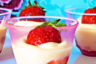 Delightful No-Bake Strawberry Cream Cups: Easy & Elegant Treats