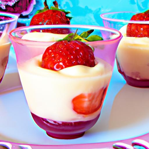 Delightful No-Bake Strawberry Cream Cups: Easy & Elegant Treats