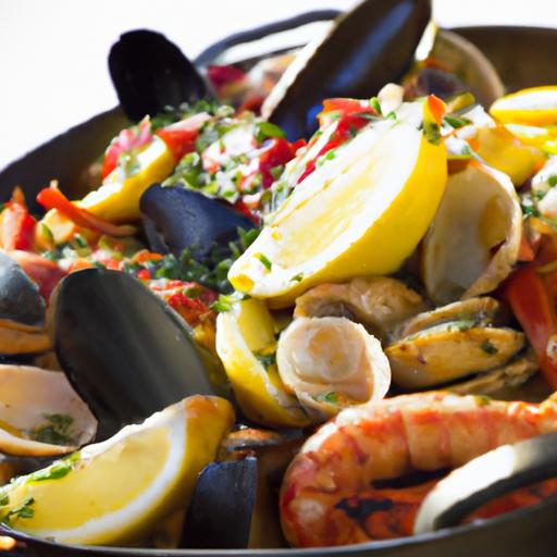 Savor northwest Flavors: Campfire Seafood Paella Delight