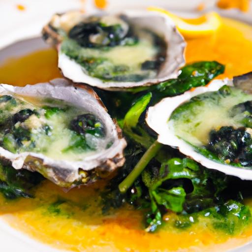 Savory Baked Oysters with Spinach and Melty Cheese Delight