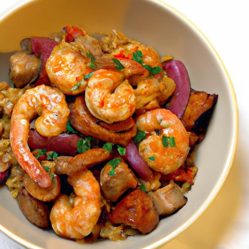 Savoring Jambalaya: A flavorful Shrimp & Sausage Feast