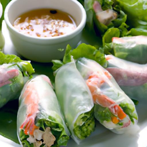 Fresh Vietnamese Spring Rolls: A Taste of Gỏi Cuốn Delight