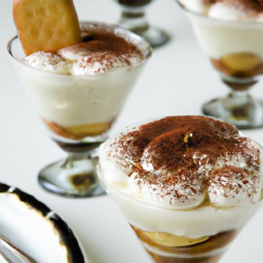 Delightful Tiramisu Cups: Bite-Sized Italian elegance