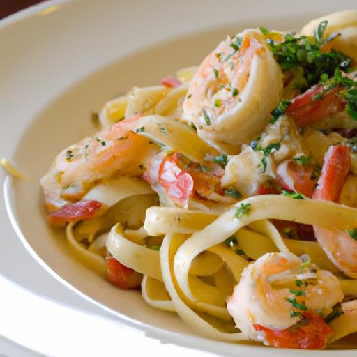 Spice Meets Cream:⁣ Cajun Fettuccine Alfredo with Shrimp