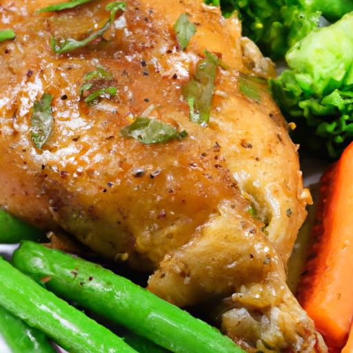 Savor Garlic Butter Chicken & Veggies: A Flavorful Feast