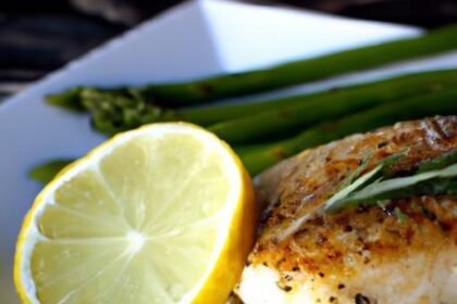 Zesty Grilled Mahi Mahi with Tangy Lemon Garlic Sauce