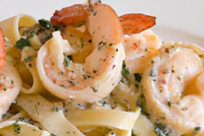 Spice Meets Cream: Cajun Fettuccine Alfredo with Shrimp