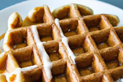 Power Up Breakfast: Whey & Almond Flour Protein Waffles
