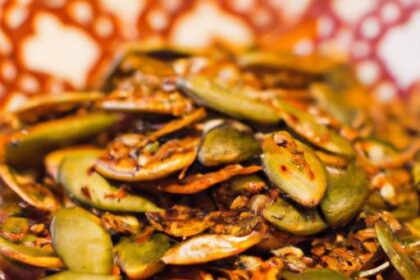 Crunchy Roasted Pumpkin Seeds with Smoky Paprika Twist