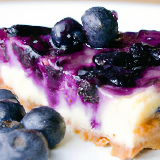 Irresistible Blueberry Cheesecake Bars: A Sweet Delight