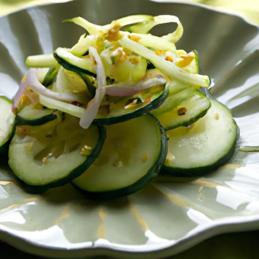 Zesty Spicy Asian Cucumber Salad: A Refreshing Kick