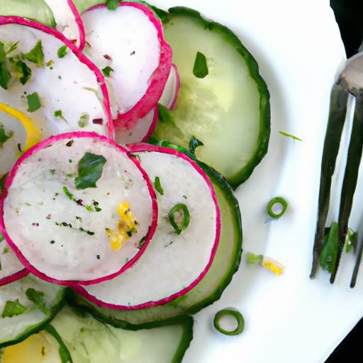 Refreshing Cucumber and Radish Salad: A Crisp Taste Guide