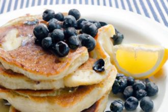 Fluffy Air Fryer Blueberry Pancakes: Quick & Delicious!