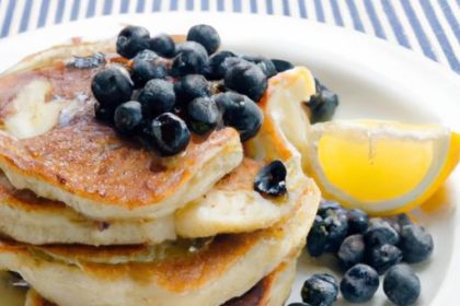 Fluffy Air Fryer Blueberry Pancakes: Quick & Delicious!