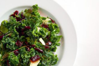 Kale & Cranberry Salad: A Fresh Twist on Nutritious Greens