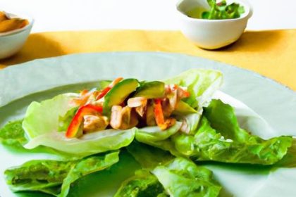 Fresh & Flavorful: Turkey and Avocado Lettuce Wraps Delight