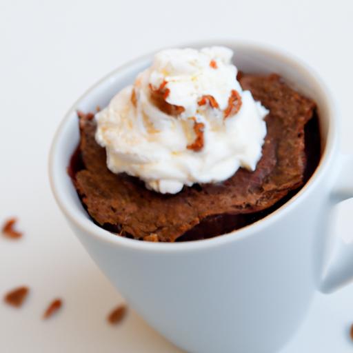 Mug Magic: Whip Up a Quick chocolate Protein Cake