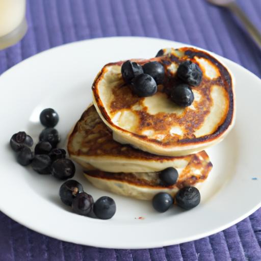 Fluffy Air Fryer Blueberry Pancakes: Quick & Delicious!