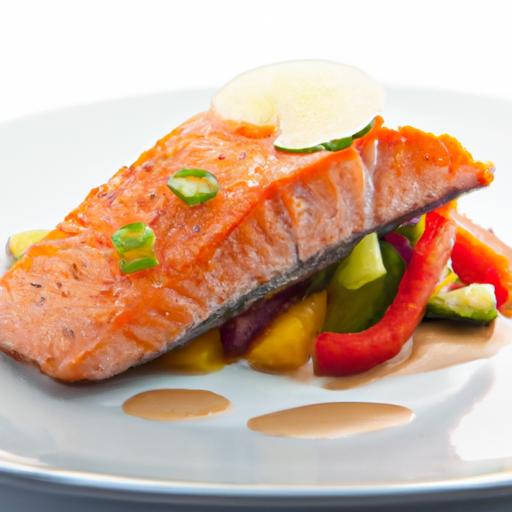 Sweet & Savory:⁣ Mastering the Perfect Bourbon Glazed Salmon