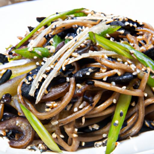 Discover the Rich Flavors of Black Bean Noodle Delight