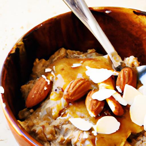 Power Breakfast: Almond Butter & ⁤Flaxseed Protein Porridge