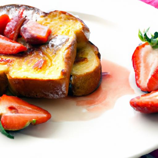 Sweet sunrise: How to Make Strawberry Stuffed French Toast