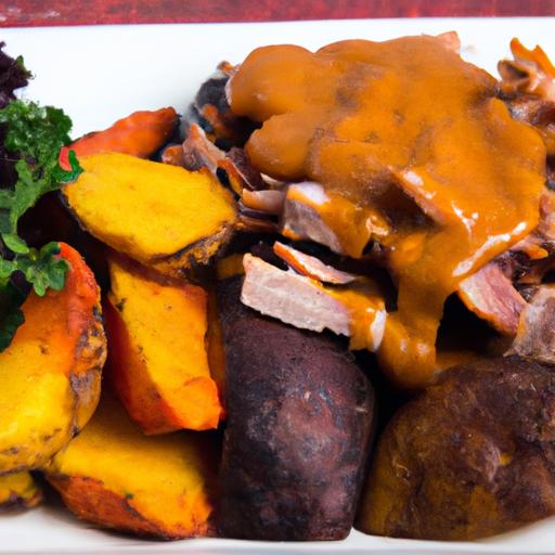 Smoky BBQ Pulled Pork with Sweet Potatoes: A Flavorful Feast