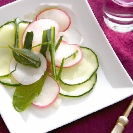 Refreshing cucumber and Radish Salad: A Crisp Taste Guide