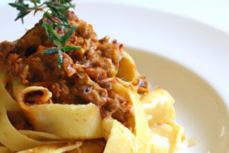Creamy Fettuccine Bolognese: A Rich Twist on a Classic