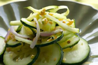 Zesty Spicy Asian Cucumber Salad: A Refreshing Kick