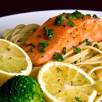Zesty Lemon Pepper Salmon Spaghetti: A Flavorful Feast