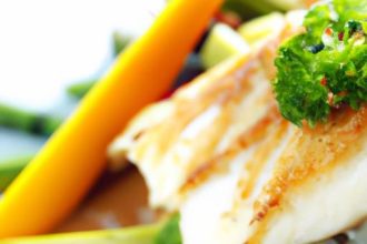 Savor the Flavor: Grilled Miso Butter Halibut Delight