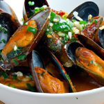 Fiery Korean Spicy Chili Mussels: A Zesty Sea Delight