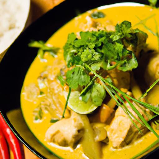 The Fiery Roots of Spicy Coconut Curry Chicken Uncovered