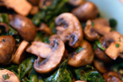 Savor the Flavor: Perfectly Sautéed Spinach and Mushrooms