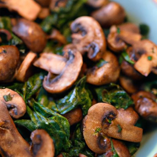 Savor the Flavor: Perfectly Sautéed Spinach and Mushrooms