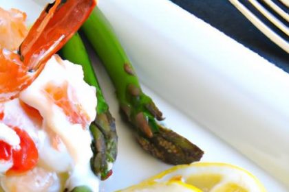 Crab-Stuffed Shrimp in Zesty Lemon Butter Delight