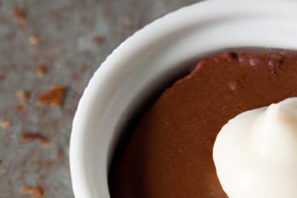 Decadent No-Bake French Chocolate Pot de Crème Recipe
