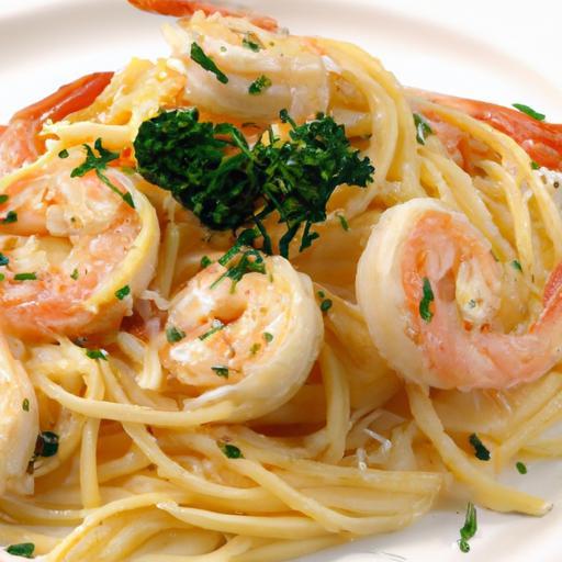 Silky Shrimp Scampi Linguini: A Creamy Seafood Delight